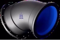 زانوی گلندی چدنی 45 درجه (دو سر ساکت ) 16 اتمسفر