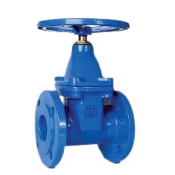 Cast iron valve with rubber tongue PN 10