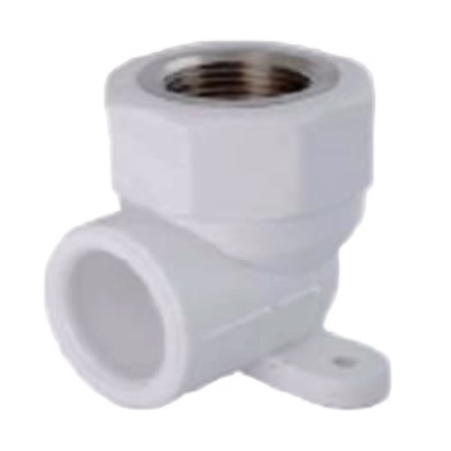 زانوی بوشن فلزی دیواری پلیمری