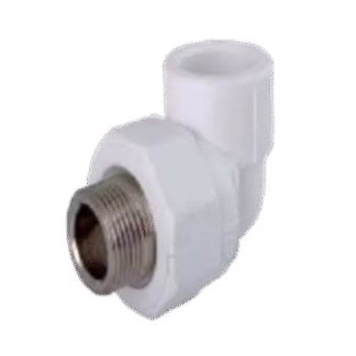 زانوی یکسر مغزی فلزی پلیمری